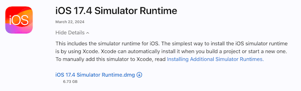 runtime download